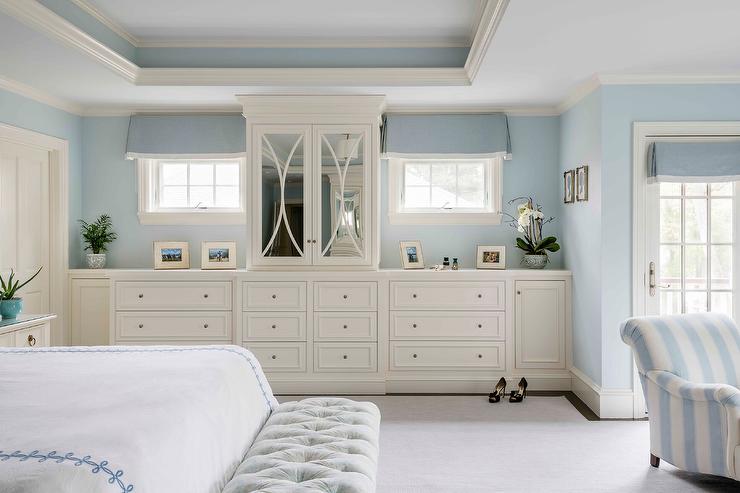 Master Bedroom Built-in Dresser Wall Unit